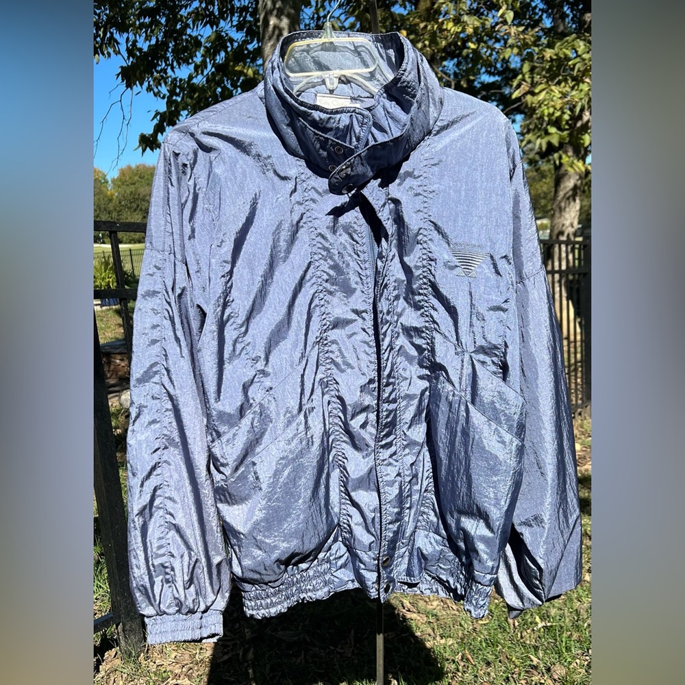 Vintage 80’s Women’s Pierre Cardin Stylish Jacket! Color is a bluish-gray, Large